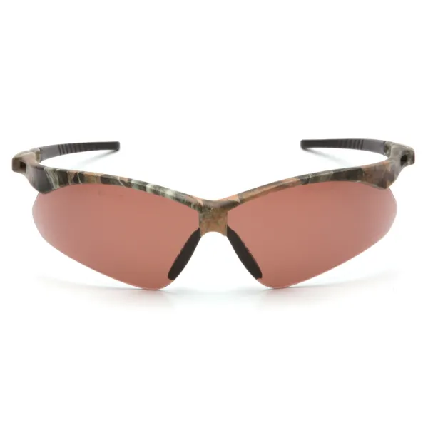 Очки защитные ProGuard Pmxtreme Camo (bronze) Anti-Fog, коричневые в камуфляжной оправе