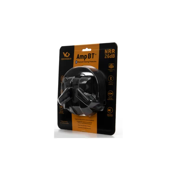 Активные наушники противошумные защитные Venture Gear AMP NRR 26dB з Bluetooth (песочные)