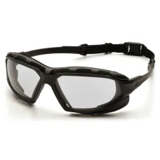 Очки защитные с уплотнителем Pyramex Highlander-Plus (clear) Anti-Fog, прозрачные