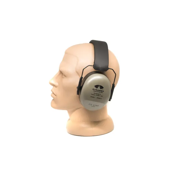 Навушники захисні Pyramex PM8010 (захист SNR 30 dB, NRR 26 dB), бежево-сірі
