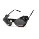 Очки защитные Global Vision Aviator-5 GunMetal (gray), серые в темной оправе со съёмным уплотнителем из синтетитечской 