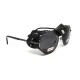 Очки защитные Global Vision Aviator-5 GunMetal (gray), серые в темной оправе со съёмным уплотнителем из синтетитечской 