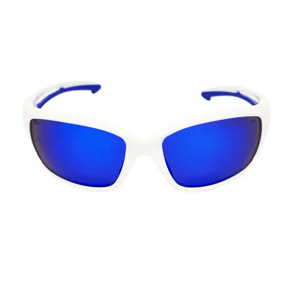 Защитные очки с поляризацией BluWater Seaside White Polarized (G-Tech™ blue), синие зеркальные