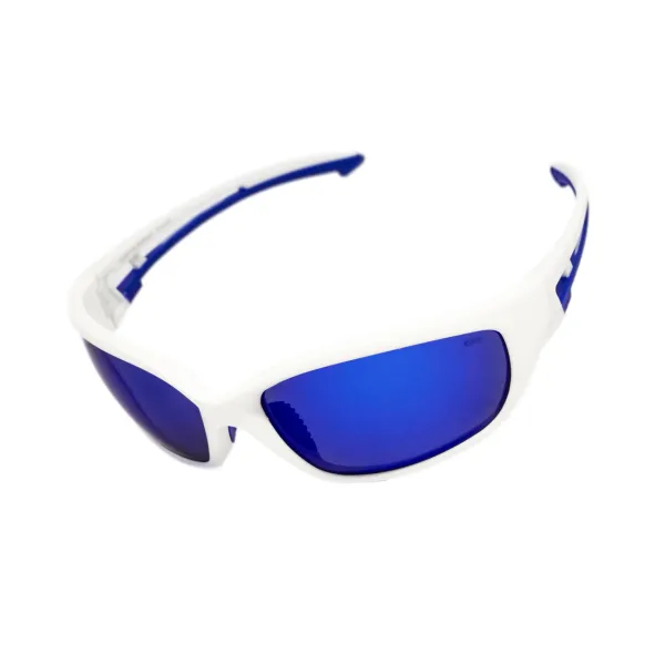 Защитные очки с поляризацией BluWater Seaside White Polarized (G-Tech™ blue), синие зеркальные