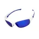 Защитные очки с поляризацией BluWater Seaside White Polarized (G-Tech™ blue), синие зеркальные