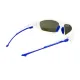 Защитные очки с поляризацией BluWater Seaside White Polarized (G-Tech™ blue), синие зеркальные