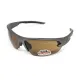 Захисні окуляри Venture Gear Tactical Semtex 2.0 Gun Metal (bronze) Anti-Fog, коричневі в оправі кольору 