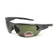 Захисні окуляри Venture Gear Tactical Semtex 2.0 Gun Metal (forest gray) Anti-Fog, чорно-зелені в оправі кольору 