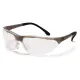 Очки защитные открытые Pyramex Rendezvous Crystal Gray (clear) Anti-Fog, прозрачные в серой полупрозрачной оправе