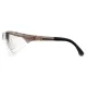 Очки защитные открытые Pyramex Rendezvous Crystal Gray (clear) Anti-Fog, прозрачные в серой полупрозрачной оправе