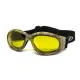 Окуляри захисні з ущільнювачем Global Vision Eliminator Camo Forest (yellow), жовті в камуфльованій оправі