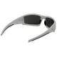 Окуляри захисні Venture Gear Pagosa White (forest gray) Anti-Fog, сіро-зелені в білій оправі