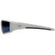 Окуляри захисні Venture Gear Pagosa White (ice blue mirror) Anti-Fog, дзеркальні сині в білій оправі