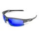 Окуляри захисні Venture Gear MontEagle GunMetal (ice blue mirror) Anti-Fog, дзеркальні сині
