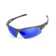 Окуляри захисні Venture Gear MontEagle GunMetal (ice blue mirror) Anti-Fog, дзеркальні сині
