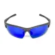 Окуляри захисні Venture Gear MontEagle GunMetal (ice blue mirror) Anti-Fog, дзеркальні сині