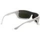 Окуляри захисні Venture Gear Vallejo White (forest gray) Anti-Fog, сіро-зелені в білій оправі