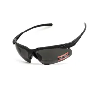 Бифокальные защитные очки Global Vision Apex Bifocal +2.0 (clear) серые