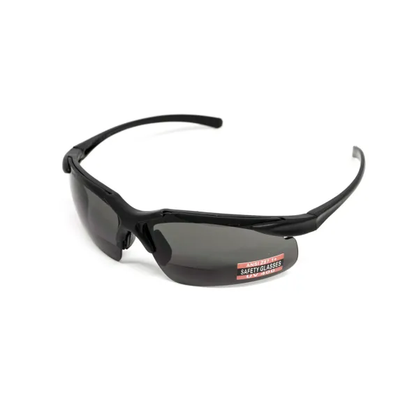 Окуляри біфокальні (захисні) Global Vision Apex Bifocal +2.0 (gray) сірі