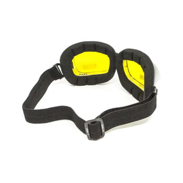 Окуляри захисні з ущільнювачем Global Vision Retro Joe (yellow) жовті
