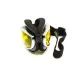 Окуляри захисні з ущільнювачем Global Vision Retro Joe (yellow) жовті