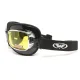 Окуляри захисні з ущільнювачем Global Vision Retro Joe (yellow) жовті