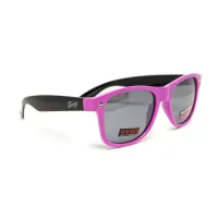 Окуляри захисні відкриті Swag Hipster-B Pink (Flash mirror), дзеркальні cірі