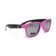 Очки защитные открытые Swag Hipster-B Pink (Flash mirror) зеркальные серые