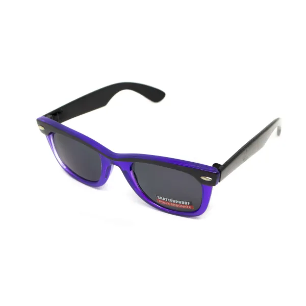 Очки защитные открытые Swag Hipster-4 Purple (gray) серые