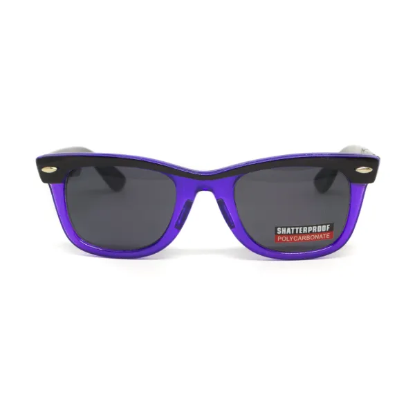 Очки защитные открытые Swag Hipster-4 Purple (gray) серые