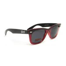 Очки защитные открытые Swag Hipster-4 Red (gray) серые