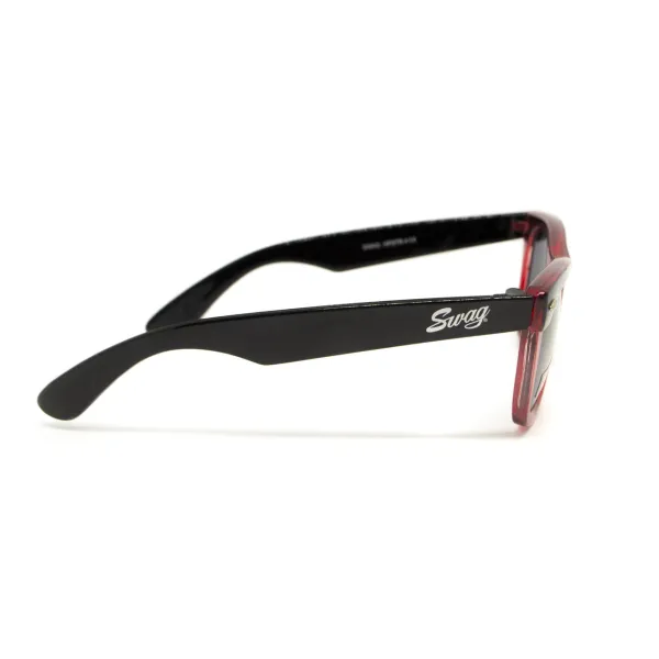 Окуляри захисні Swag Hipster-4 Red (gray), сірі