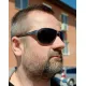 Окуляри поляризаційні BluWater Alumination-3 Gun Metal Polarized (gray) чорні в темній оправі