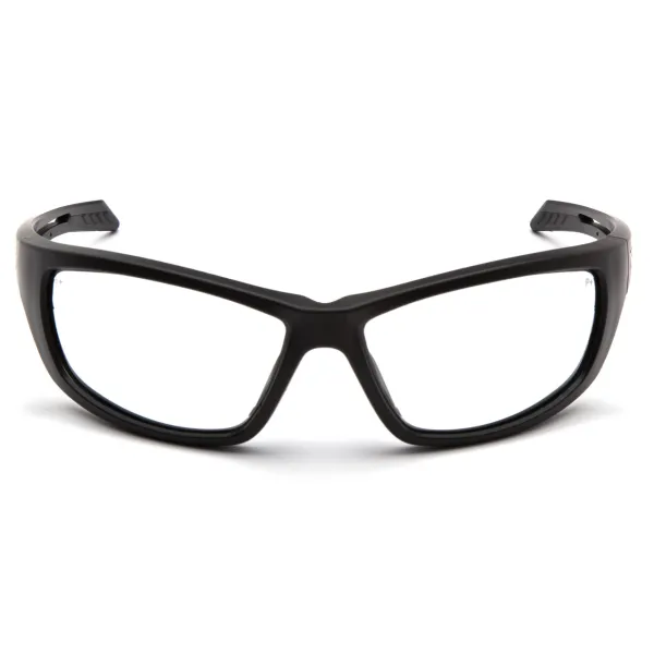 Окуляри захисні Venture Gear Tactical Howitzer Black (clear) Anti-Fog, прозорі в чорній оправі