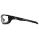 Окуляри захисні Venture Gear Tactical Howitzer Black (clear) Anti-Fog, прозорі в чорній оправі