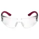 Очки защитные Pyramex Endeavor Pink (clear) Anti-Fog, прозрочные в чёрно-розовой оправе