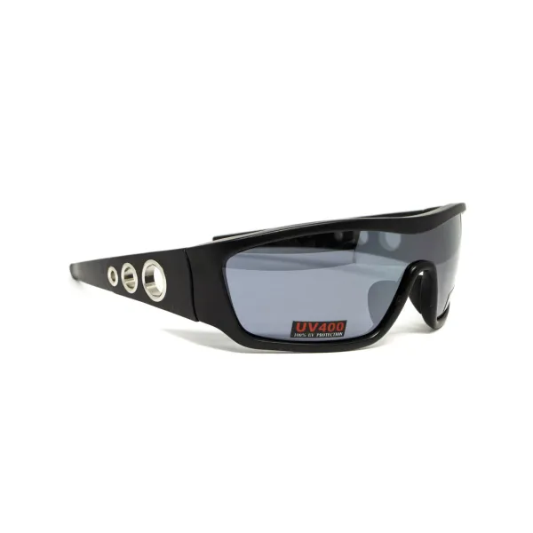 Окуляри захисні Global Vision Rivet (silver mirror) Anti-Fog, дзеркальні сірі