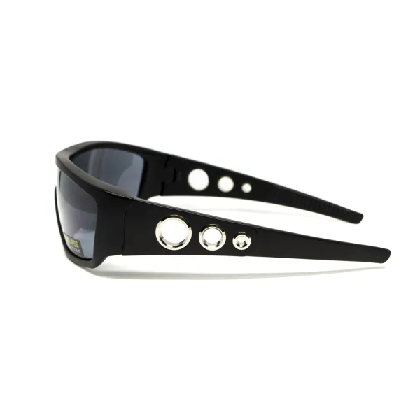 Окуляри захисні Global Vision Rivet (silver mirror) Anti-Fog, дзеркальні сірі
