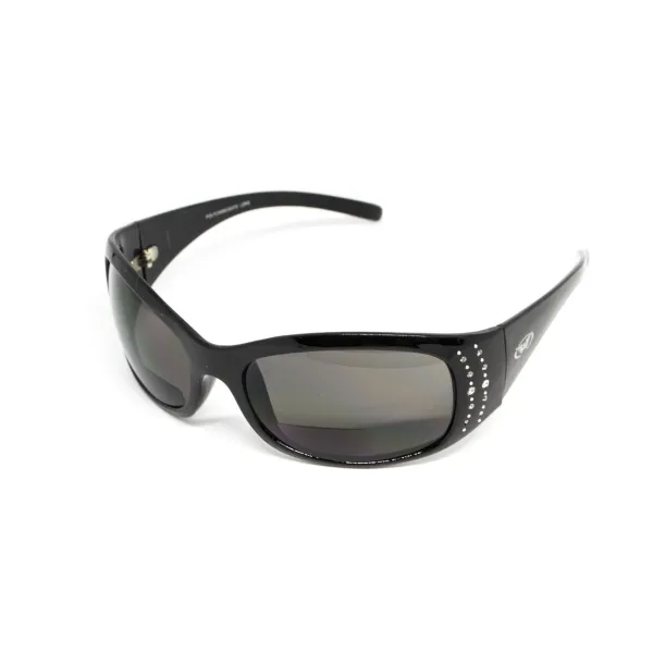 Окуляри біфокальні (захисні) Global Vision Marilyn-2 Bifocal (gray +2.5), сірі з діоптріями +2.5