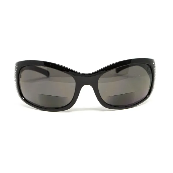 Окуляри біфокальні (захисні) Global Vision Marilyn-2 Bifocal (gray +2.5), сірі з діоптріями +2.5