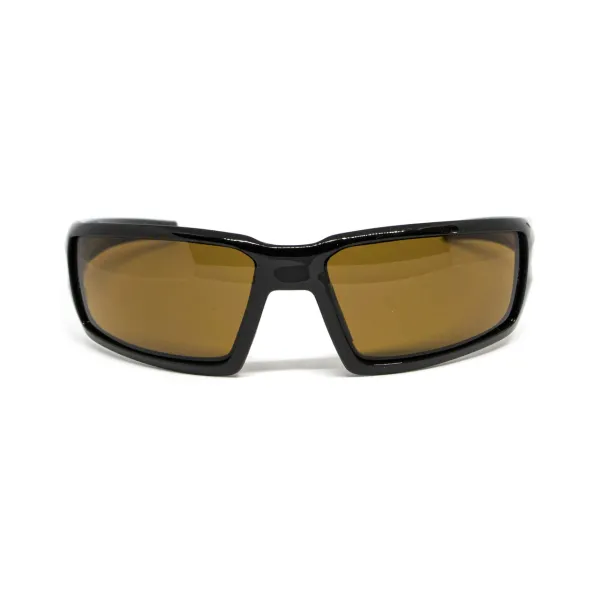 Очки защитные Venture Gear Pagosa (bronze) Anti-Fog, коричневые в чёрной оправе