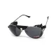 Окуляри захисні Global Vision Aviator-3 (gray), сірі зі з'ємним ущільнювачем із синтетичної 