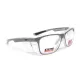 Окуляри під діоптрії Global Vision RX-T Сrystal Gray (rx-able) (clear), прозорий в двокольоровій оправі