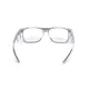 Окуляри під діоптрії Global Vision RX-T Сrystal Gray (rx-able) (clear), прозорий в двокольоровій оправі