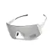 Окуляри захисні Global Vision Astro+RX White (G-Tech™ silver), дзеркальні сірі в білій оправі з діоптрійною вставкою в комплекті