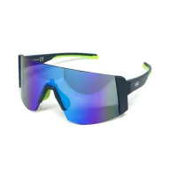 Очки защитные открытые Global Vision Astro Blue (G-Tech™ blue), зеркальные синие в синій оправі (с возможностью установки