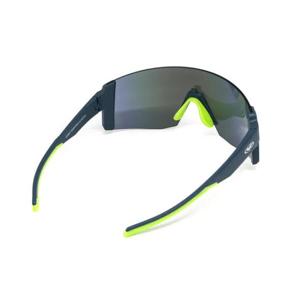Окуляри захисні Global Vision Astro+RX Blue (G-Tech™ blue), дзеркальні сині в синій оправі з діоптричною вставкою в комплекті