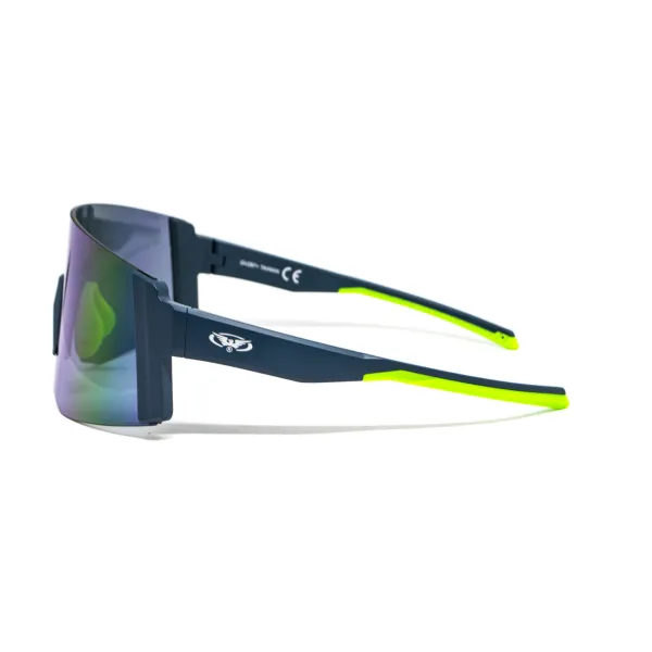 Окуляри захисні Global Vision Astro+RX Blue (G-Tech™ blue), дзеркальні сині в синій оправі з діоптричною вставкою в комплекті