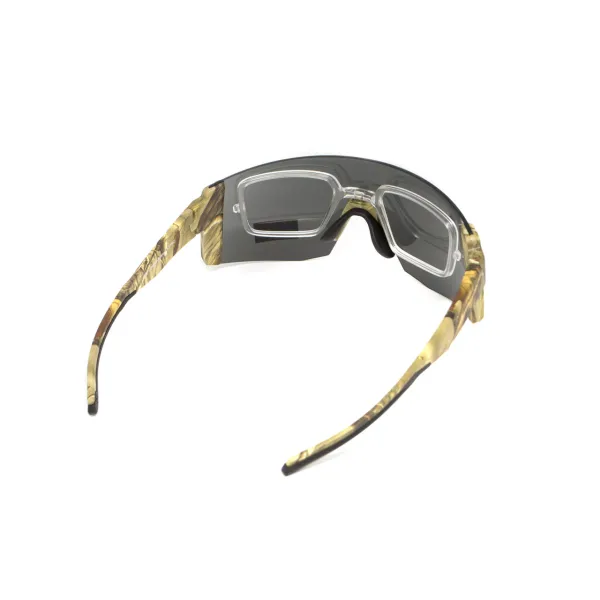 Окуляри захисні Global Vision Astro Camo (gray), сірі в камуфльованій оправі (з можливістю установки діоптрійної вставки)