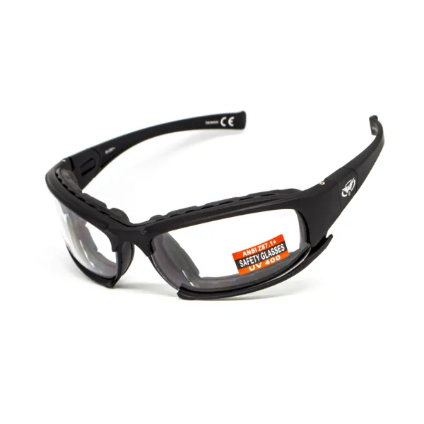 Окуляри захисні фотохромні Global Vision Assault Photochromic (clear) Anti-Fog, прозорі